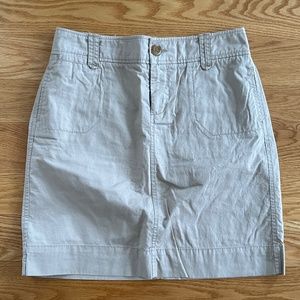 Old Navy Cotton Khaki Skirt (0)